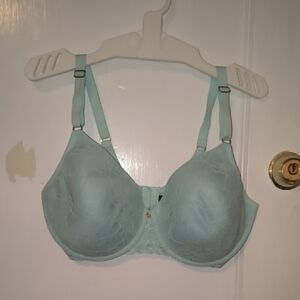 Natori | Soft Lace Bra - Pale Blue